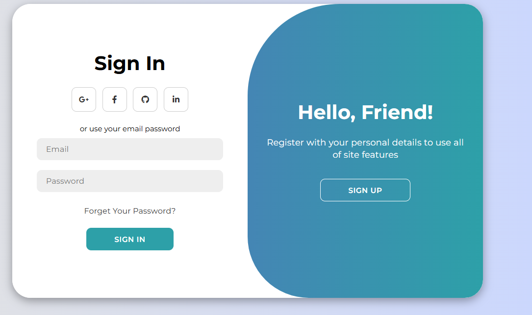 Login Page